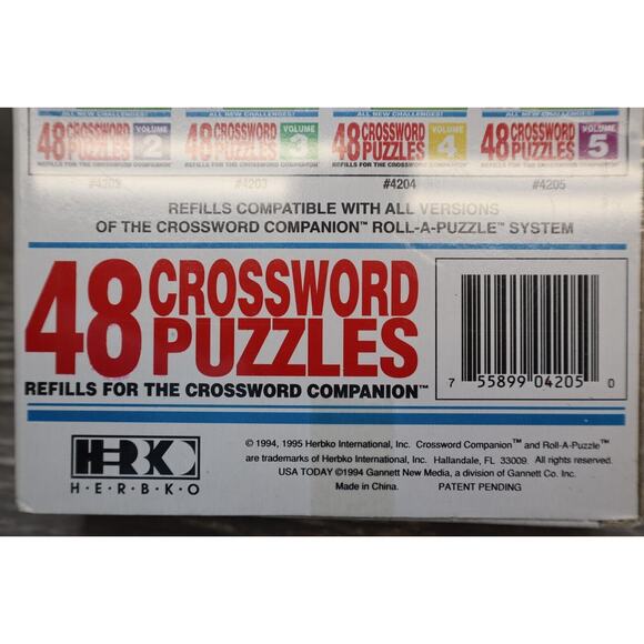 NEW USA Crosswords Refills for Crossword Companion 48 Puzzles Volume 5 USA Today - Picture 12 of 16